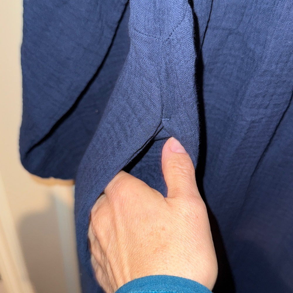 beachlunchlounge Navy Long Sleeve Dress - Picture 6 of 12
